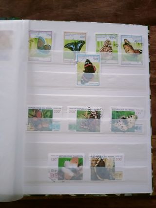 Album sellos 115 Mariposas