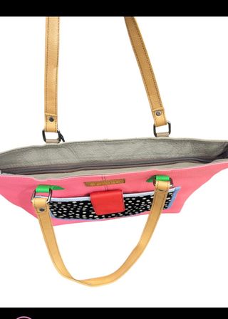 Bolso Shopper Soruka Pink Animal Print