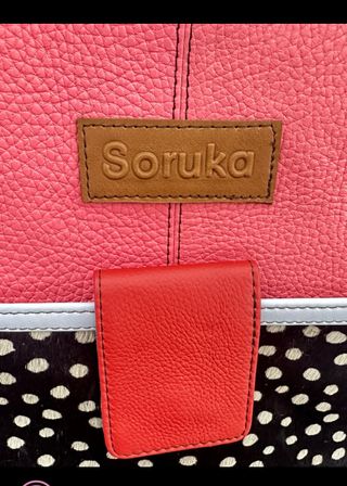 Bolso Shopper Soruka Pink Animal Print
