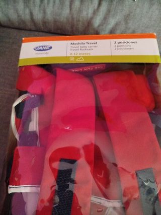 Mochila portabebés dos posiciones