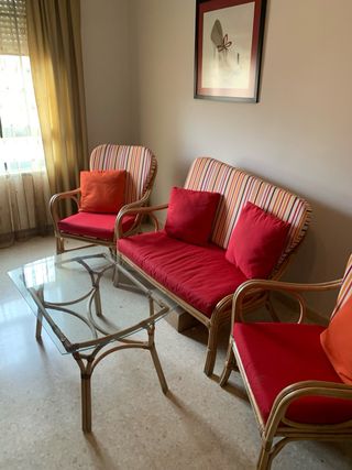 Conjunto terraza 4 piezas