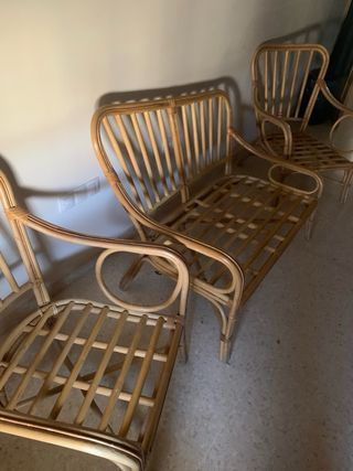 Conjunto terraza 4 piezas