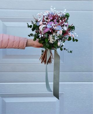 Ramo de flores silvestres preservadas