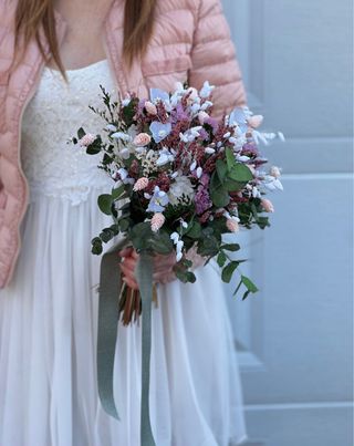 Ramo de flores silvestres preservadas