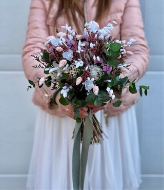 Ramo de flores silvestres preservadas