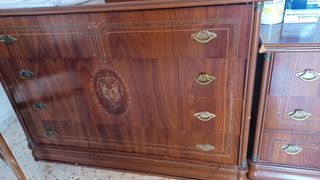 Dormitorio de matrimonio madera CAOBA