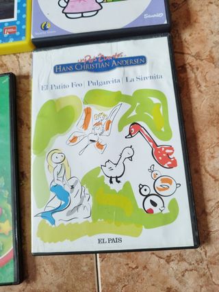 5 DVD infantiles