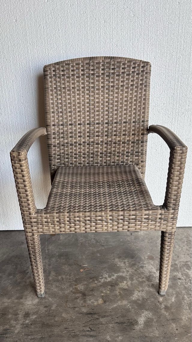 Silla terraza beige