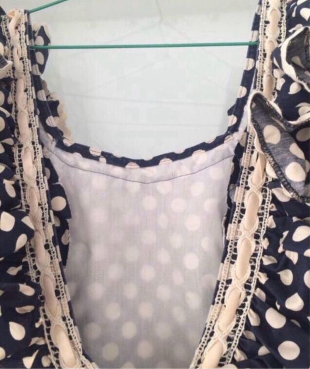 Vestido de flamenca talla 40.