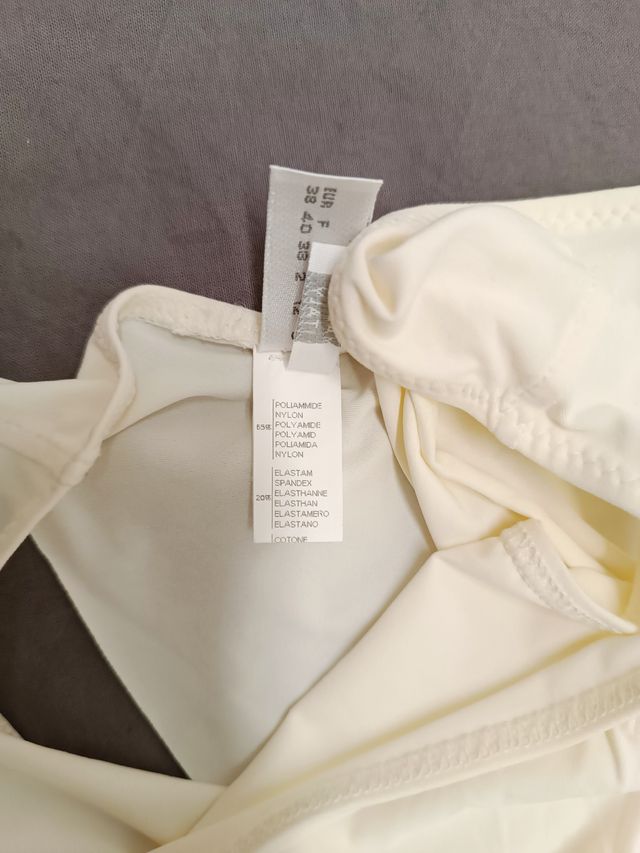 Slip donna Malizia by La Perla, color panna