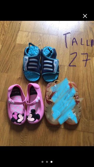 Sandalias piscina niña