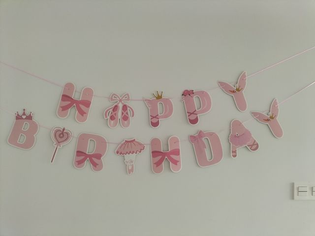 Decoración fiesta cumpleaños ballet
