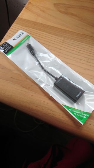 Cable Micro usb a hdmi MHL