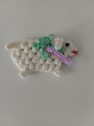 Decorazione pecorella di pasqua