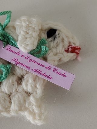 Decorazione pecorella di pasqua