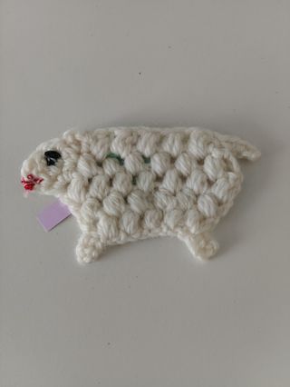 Decorazione pecorella di pasqua