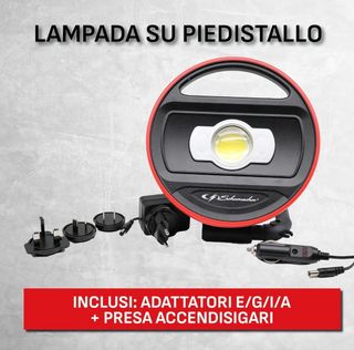 Lampada a LED con Batteria Ricaricabile