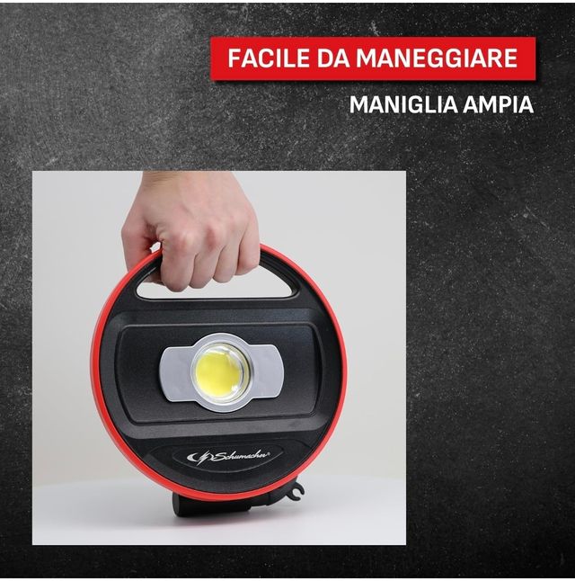 Lampada a LED con Batteria Ricaricabile