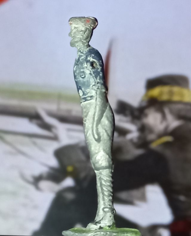 PACK 6 SOLDADOS PLOMO Años 40 S XX FUSILEROS