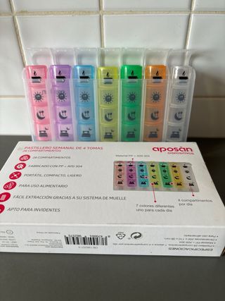 Pastillero semanal NUEVO