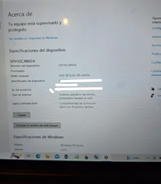 Tablet / PC convertible windows 10