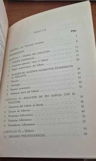 Baroja y la novela de folletín.