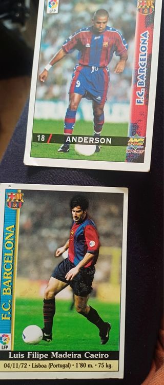 Cromos antiguos 96/97