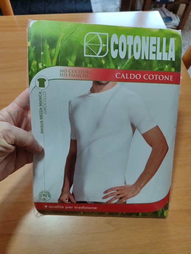 Maglia uomo mezza manica nuova