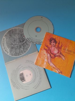 LOTE 2 CD SINGLE LOS PLANETAS