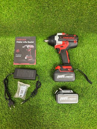 Llave de impacto 1800 n.m 2 baterias