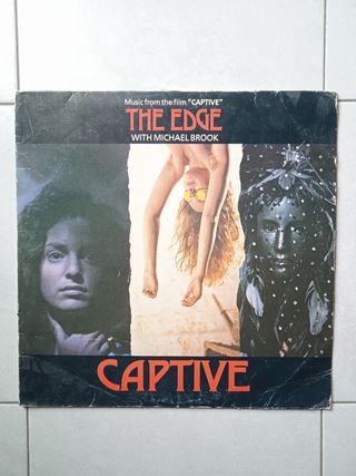 Lp THE EDGE with MICHAEL BROOK "CAPTIVE" Soundtrac