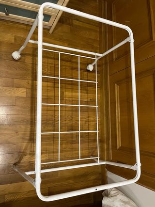 Moises plegable bebe azul claro y beige ...NUEVO..