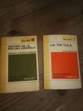 Colección RTV de LIBROS LITERATURA española.
