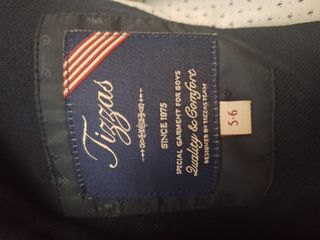 Chaqueta niño azul talla 5-6 años