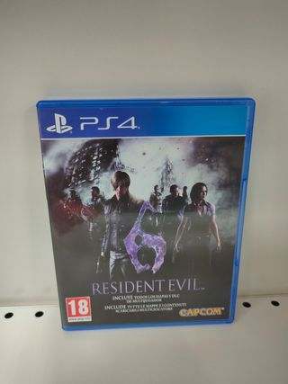 Juego para PS4 Resident Evil 6