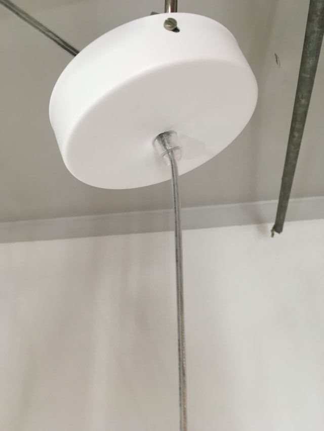 Lampadario vetro soffiato verde