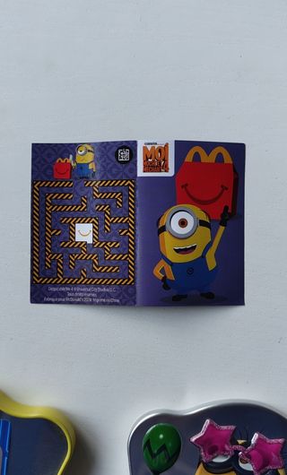 Boneco meu malvado favorito McDonald's França