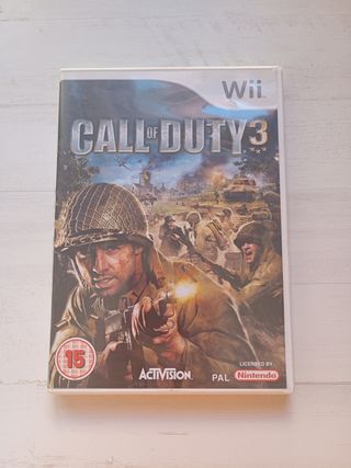 CALL OF DUTY 3 Nintendo Wii