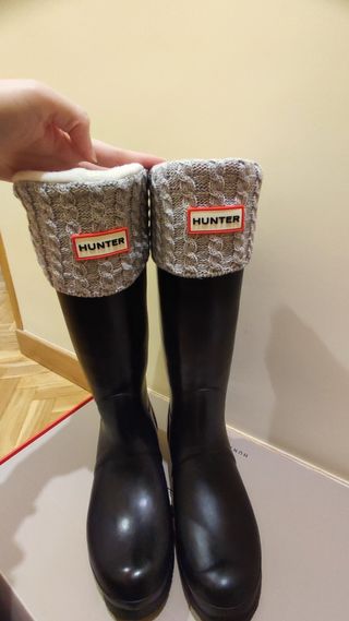 Botas Hunter insulated con calcetines