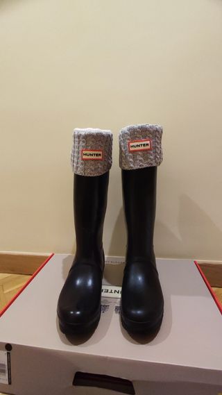 Botas Hunter insulated con calcetines