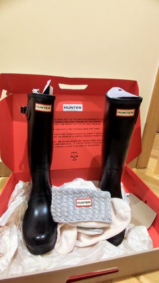 Botas Hunter insulated con calcetines