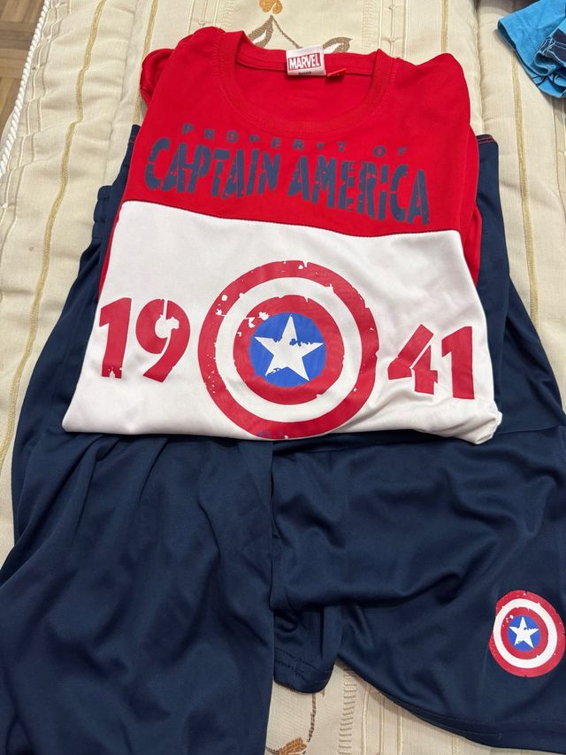 Conjunto capitan america
