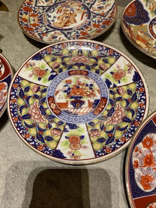 Sei piatti giapponesi vintage 