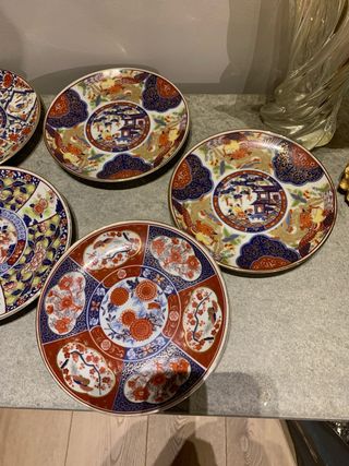 Sei piatti giapponesi vintage 