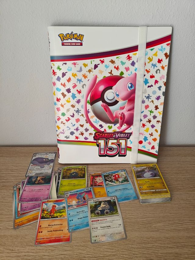 Pokémon TCG. Álbum y cartas edición 151