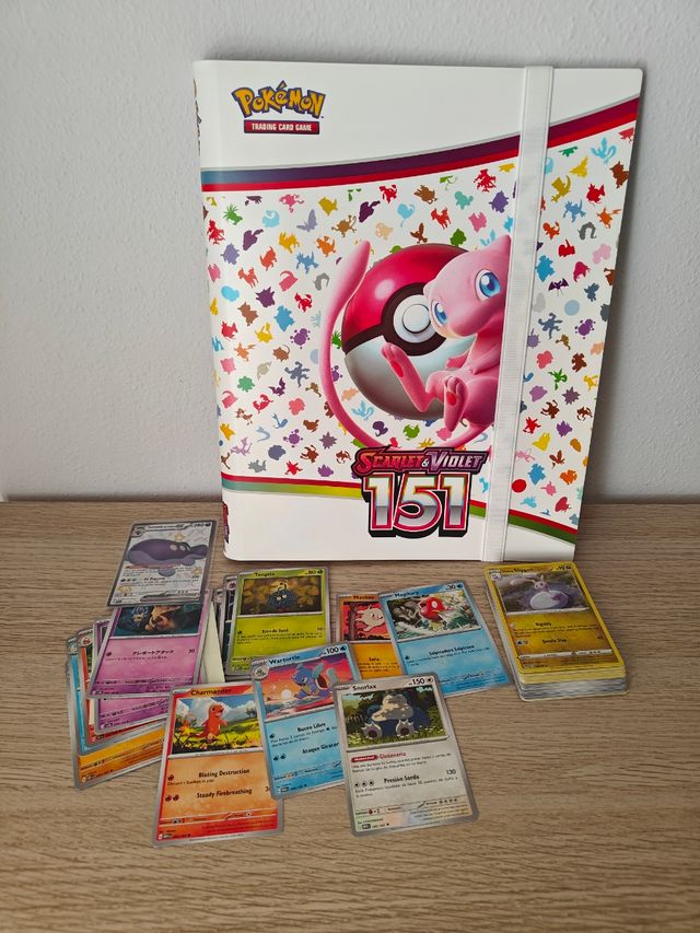 Pokémon TCG. Álbum y cartas edición 151