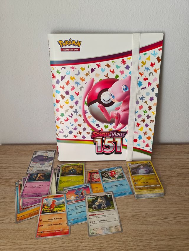 Pokémon TCG. Álbum y cartas edición 151
