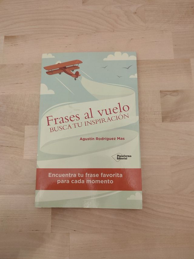 Libro Agustín Rodríguez Mas libros frases al vuelo
