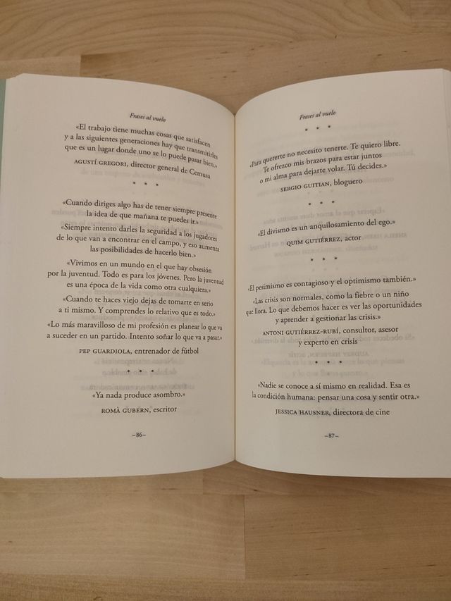 Libro Agustín Rodríguez Mas libros frases al vuelo