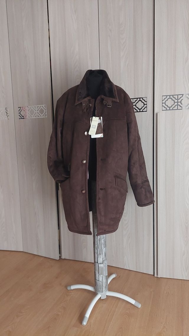 Giacca uomo effetto montone Nuovo